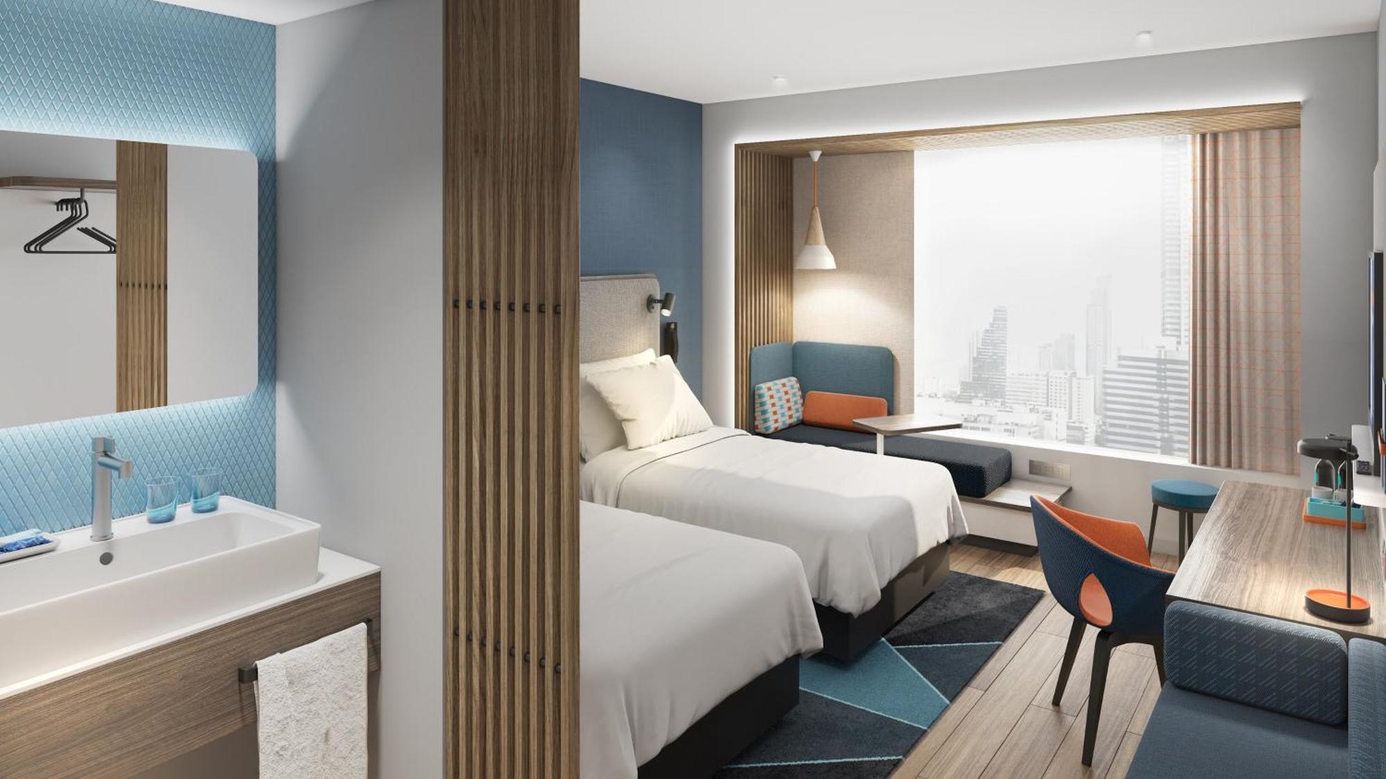Holiday Inn Express Qingdao Shibei By Ihg Eksteriør billede