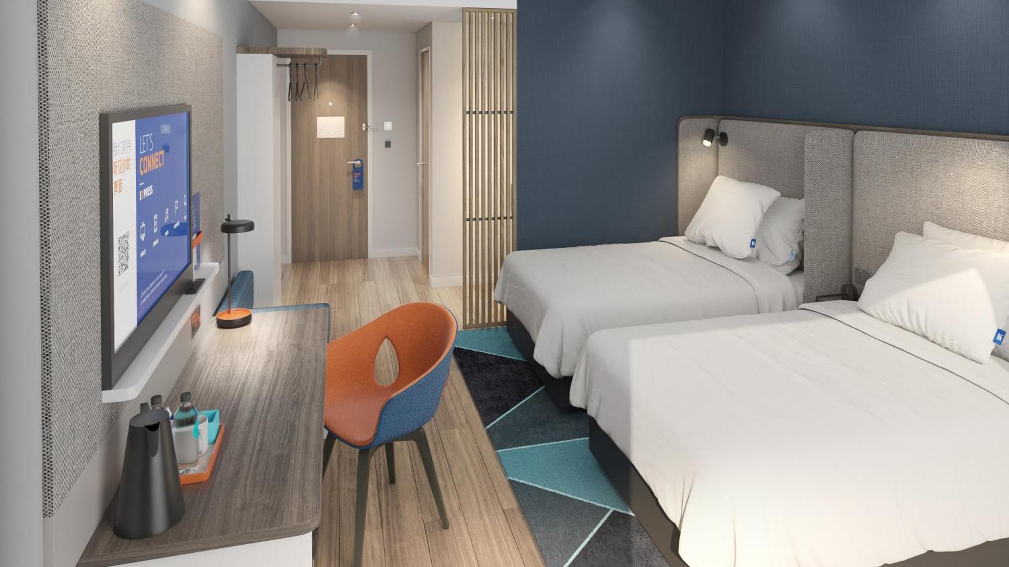 Holiday Inn Express Qingdao Shibei By Ihg Eksteriør billede