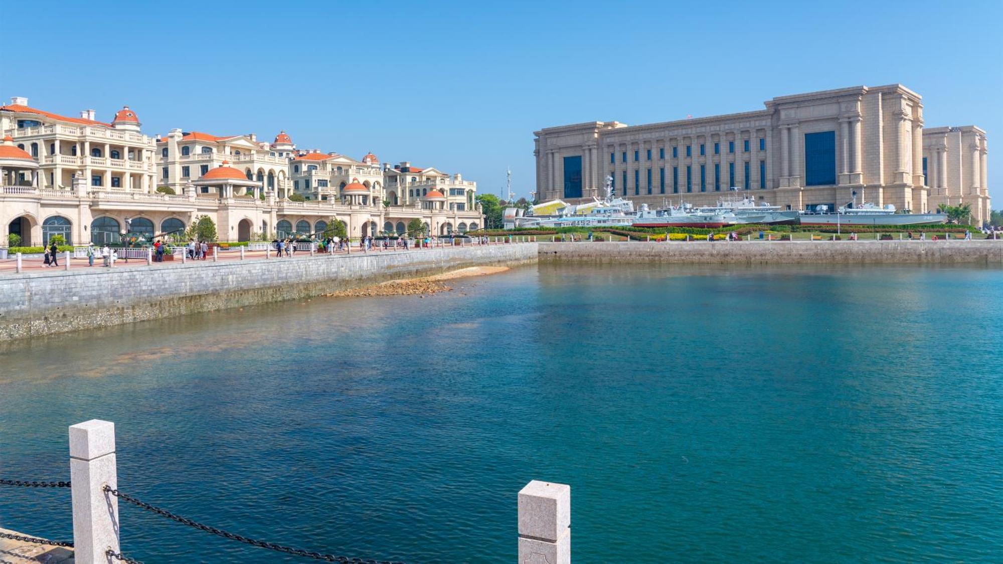 Holiday Inn Express Qingdao Shibei By Ihg Eksteriør billede